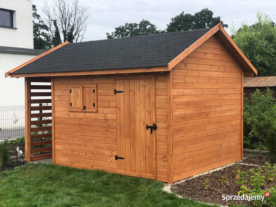 DOMEK NARZĘDZIOWY NA DZIAŁKĘ OGRODOWY DREWUTNIA