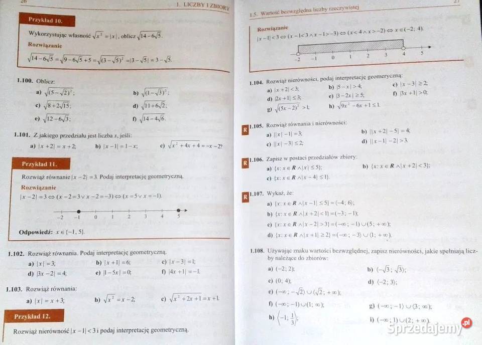 Zbiór zadań z matematyki LO LP i technikum Jerzy miękka sprzedam