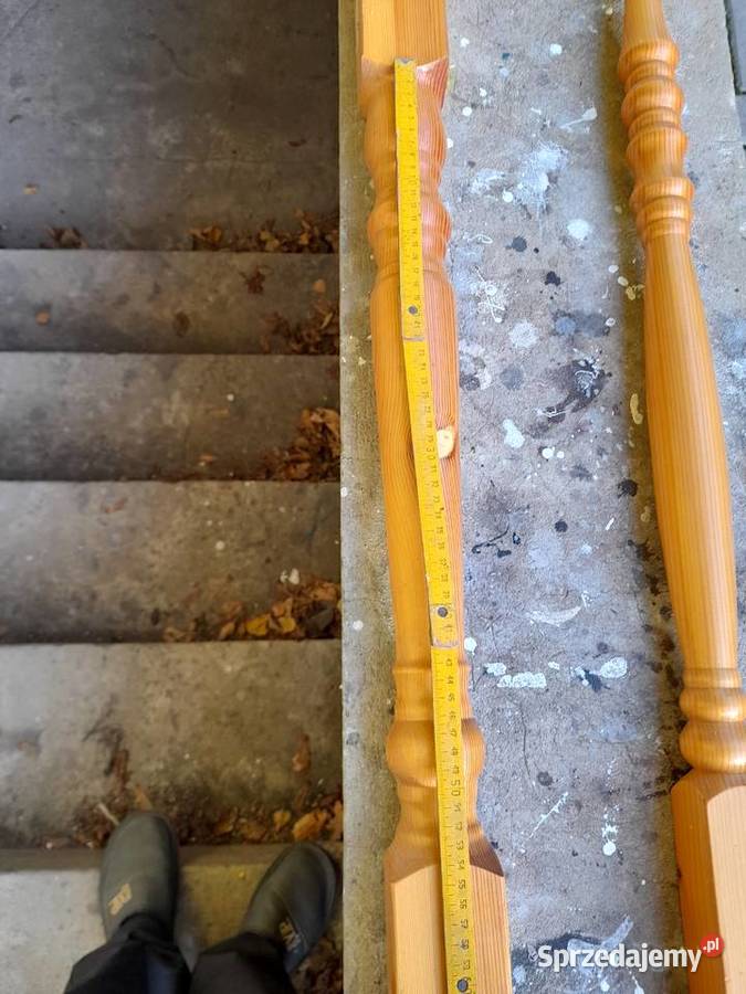Tralki świerkowe sosnowe na barierki Fugasówka