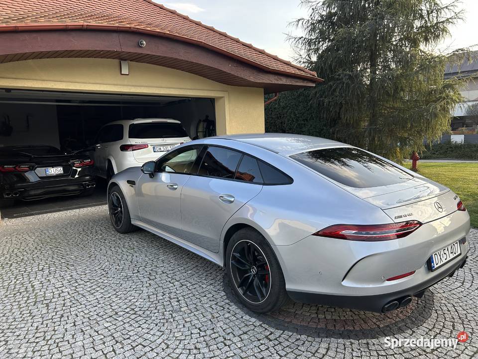 Mercedes AMG GT 53 Raty Prywatnie Mild Hybrid elektrochrom. lusterko wst. Wrocław