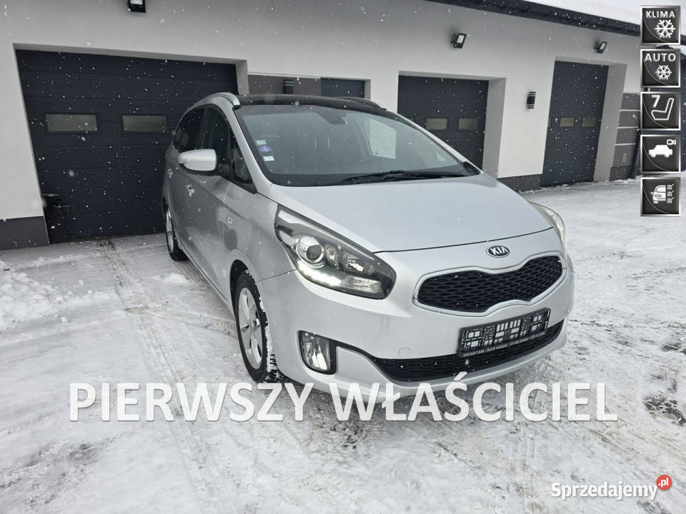 Kia Carens 16 benzynakamera cofaniaopłacona IV isofix Żabno
