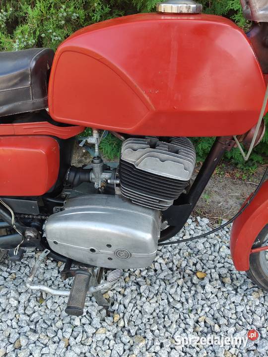 Motocykl CZ 125 cezet cezetka 125 Pozostałe wielkopolskie Nowe Skalmierzyce
