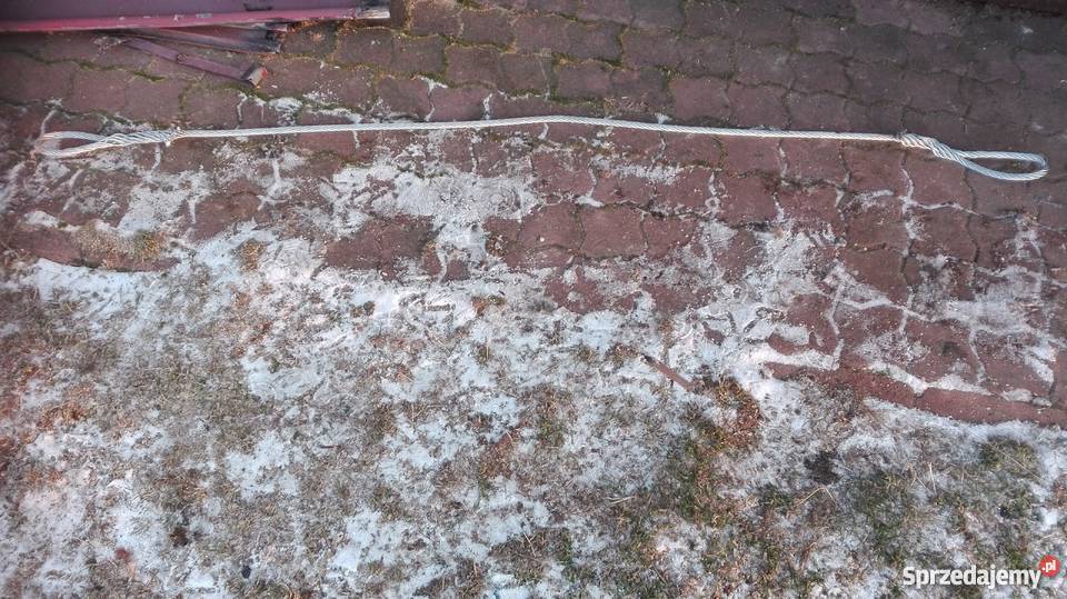Zarabianie szycie zaplatanie lin liny na Zalesie