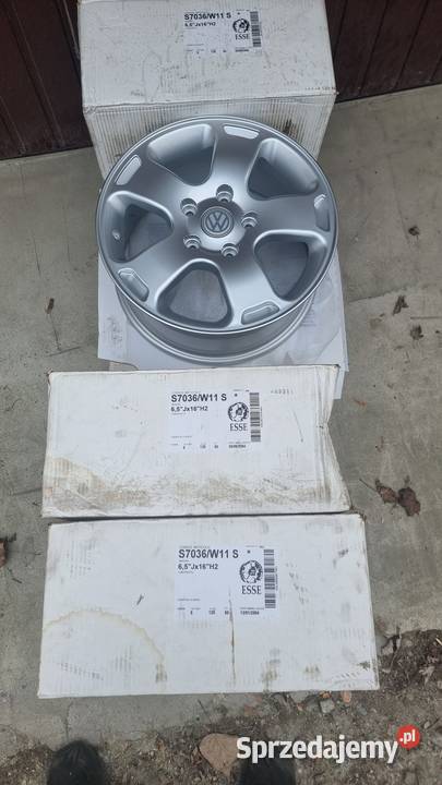 16 Felgi VW T5 T6 Nowe 5x120 16x65 et50 komplet Kraków