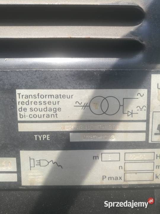 Spawarka TIG SAF Nertabloc TH 260 Jaromierz