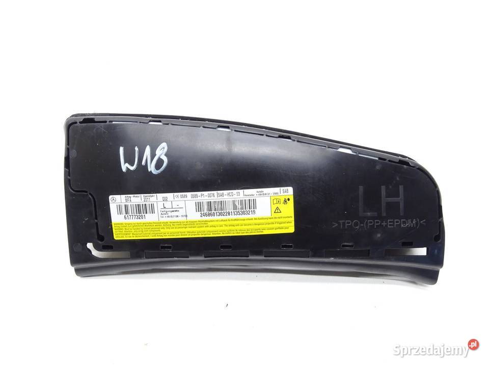 PODUSZKA AIRBAG FOTELA LEWA 24686001302 MERCEDES osobowe