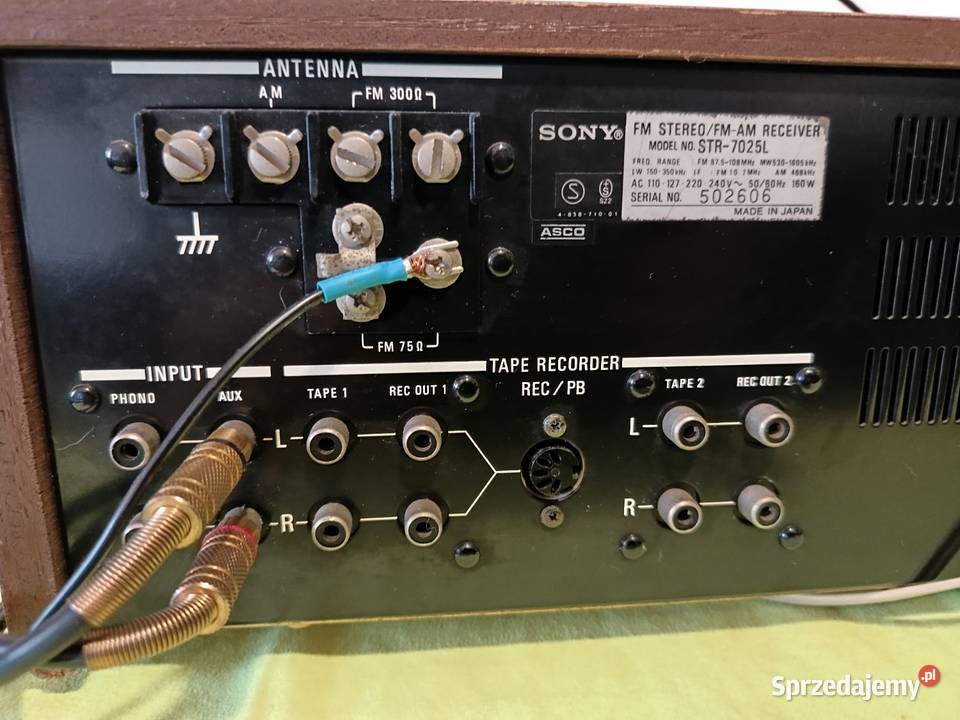 Amplituner SONY STR 725 L pomorskie Gdynia