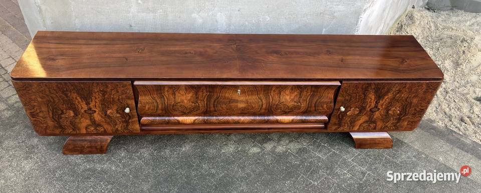 KomodaSzafka RTV Orzech 207 ArtDeco Antyk