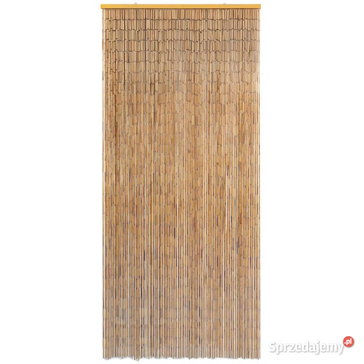 Zasłona na drzwi bambusowa 90 x 220 WM43721 Warszawa sprzedam