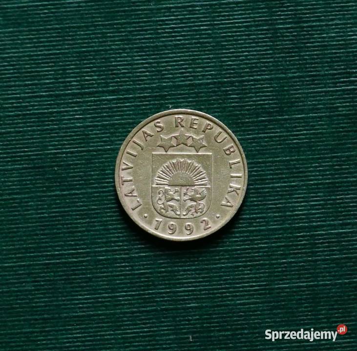 ŁOTWA 5 santimów 1992r Gliwice sprzedam