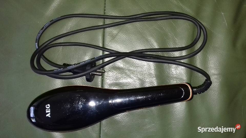 Szczotka prostująca czarna AEG GB 56872334202 zachodniopomorskie Kołobrzeg sprzedam