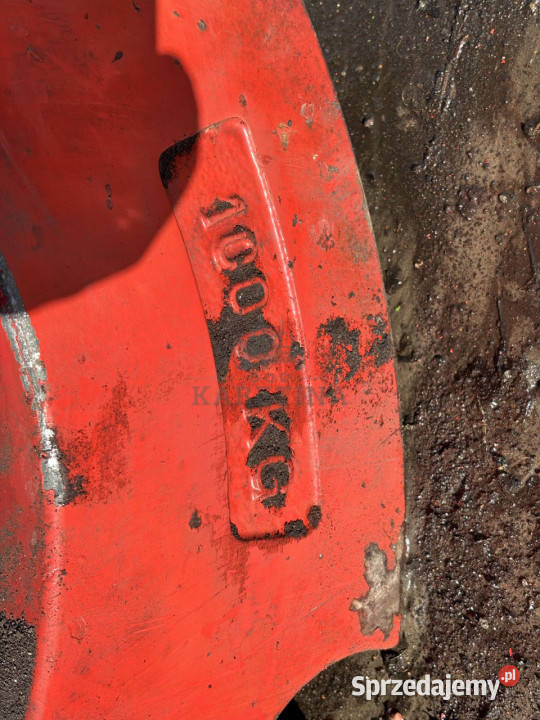 Fendt 936 939 1050 Obciążnik Balast Przeciwwaga Jastrzębniki