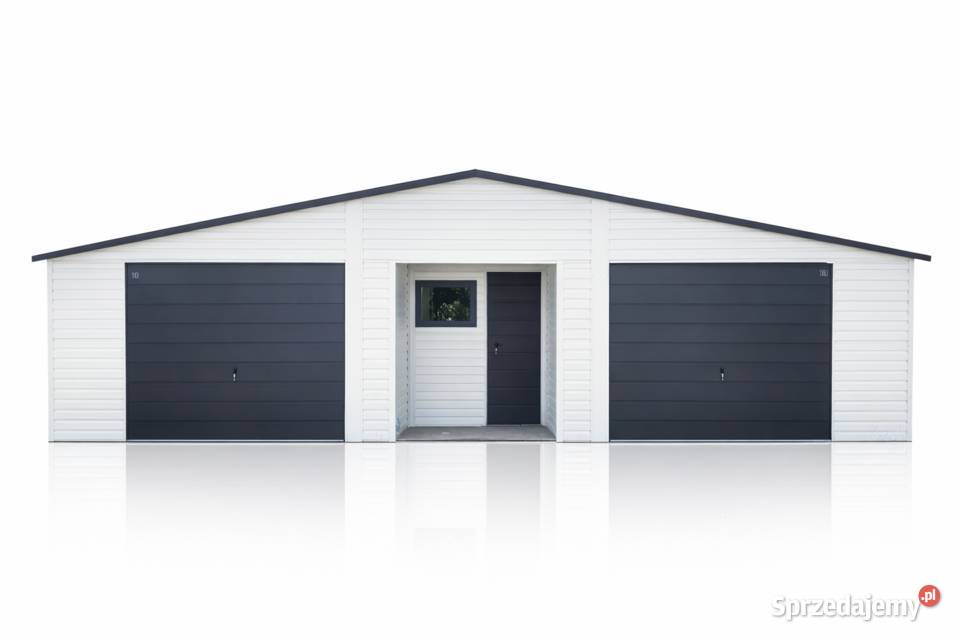 Garaż Blaszany z pomieszczeniem gospodarczym Lipno
