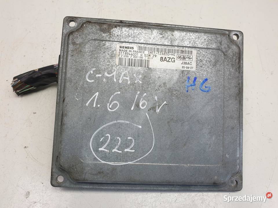 Ford Focus MK2 II 16 16V STEROWNIK SILNIKA Komputery