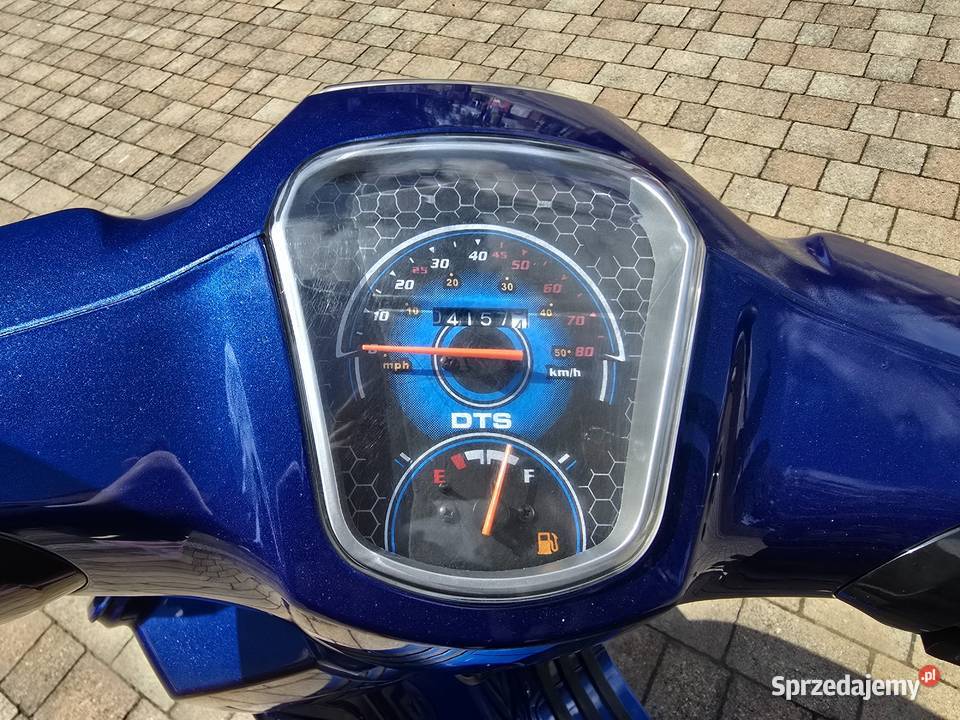 Skuter 50cc 2020r wtrysk 4T LED alarm niski łódzkie Radomsko sprzedam