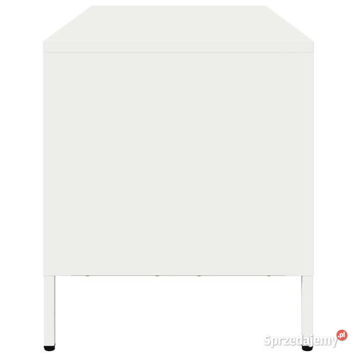 Szafka RTV biała 1015x39x435 stal walcowana na RTV Szafki mazowieckie Warszawa