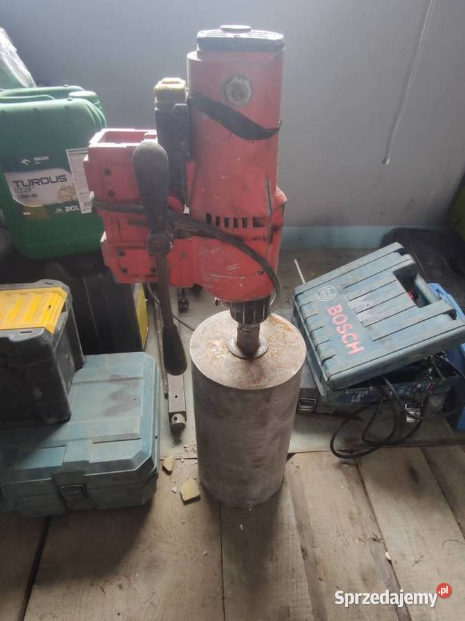 Wiertnica do betonu statyw hydronetka 2korony Wiertnice Dębowiec