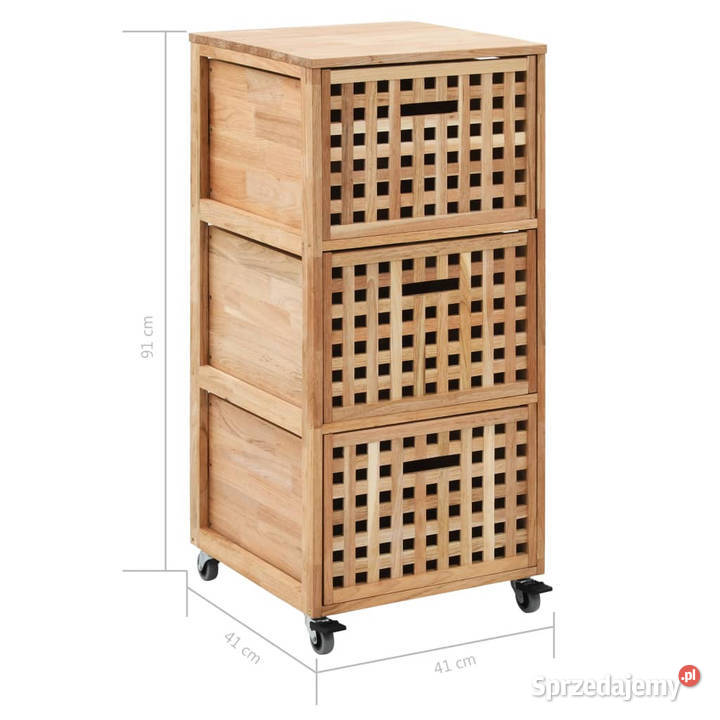 Szafka łazienkowa 41x41x91 lite drewno orzecha Warszawa