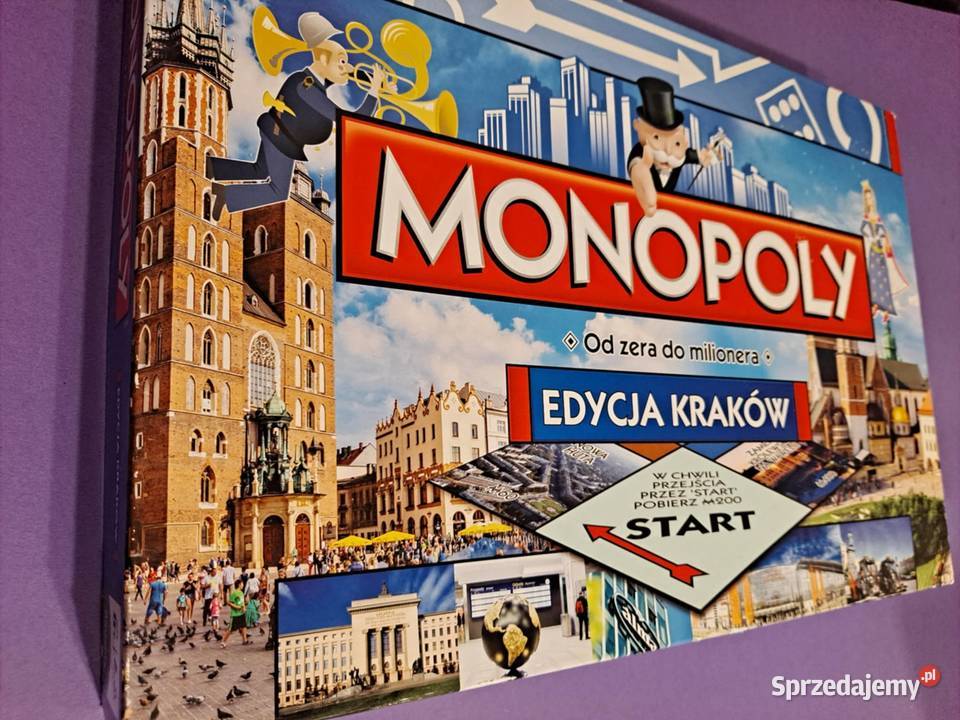 MONOPOLY edycja KRAKÓW używane Kraków