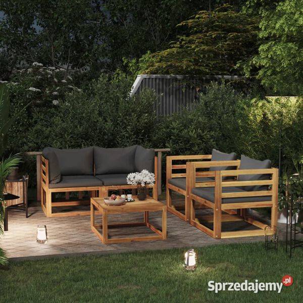 vidaXL 5cz zestaw wypoczynkowy do ogrodu Warszawa