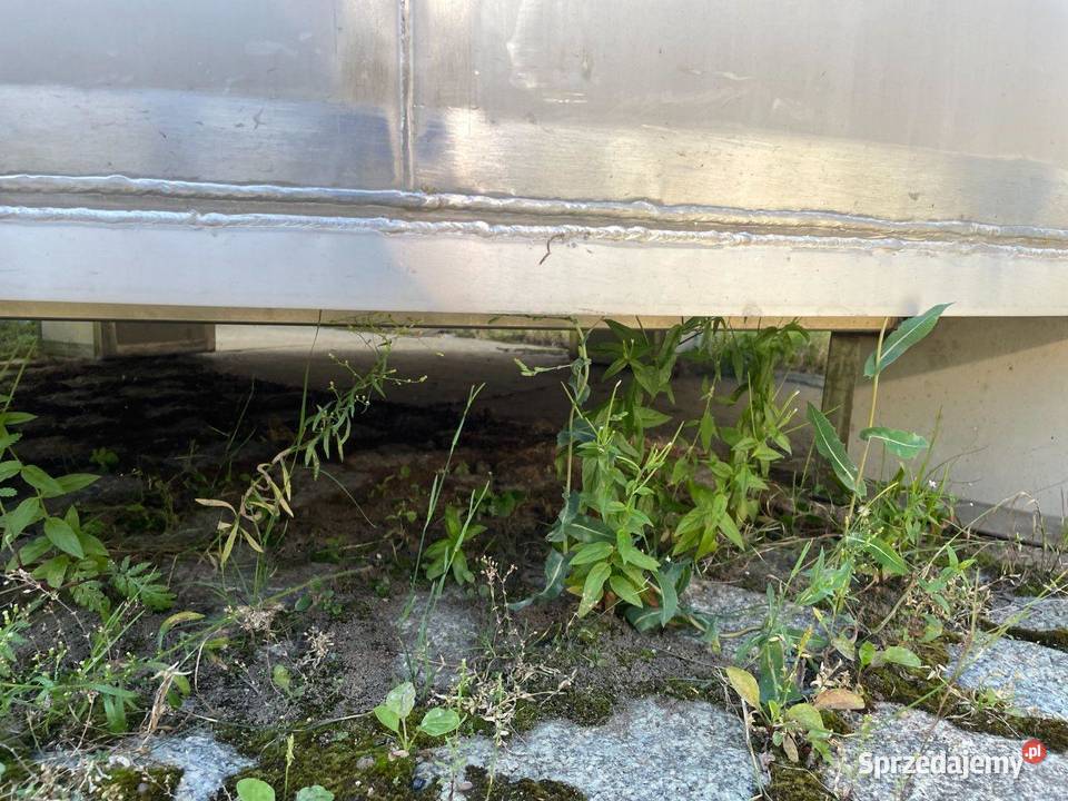 Zbiornik ze stali kwasoodpornej 13500l stal 316L Biznes i Przemysł Wtelno