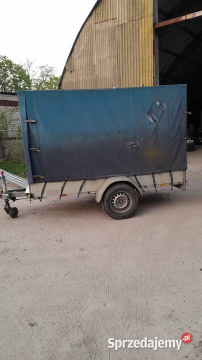 Przyczepka samochodowa Aluminiowa 1200 DMC wielkopolskie Rogoźno sprzedam
