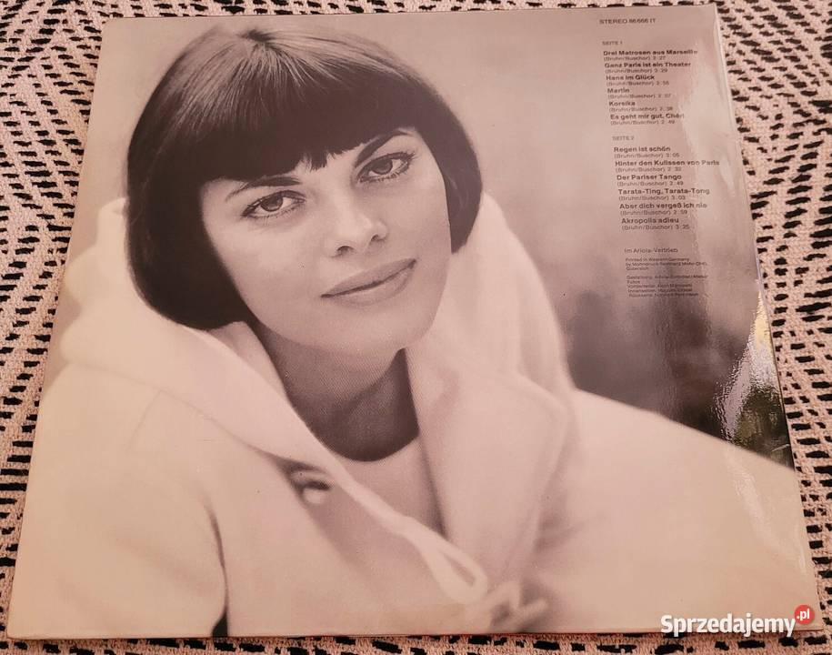 Mireille Mathieu płyta winylowa z roku 1973 stan Chełmno sprzedam