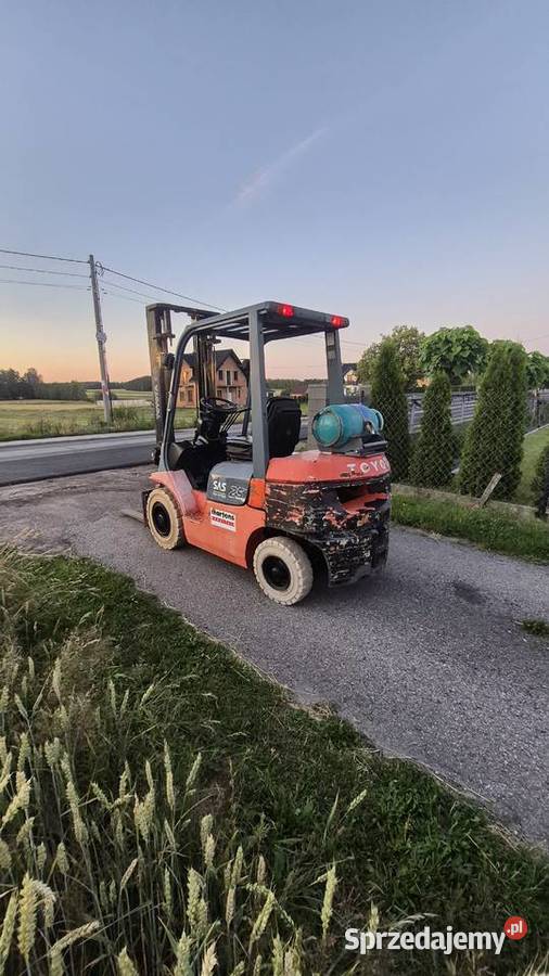 Wózek widłowy Toyota 7fgf25 Jakubów