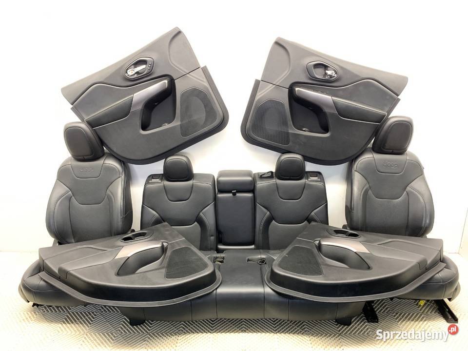 FOTELE KANAPA BOCZKI KOMPLET JEEP CHEROKEE KL Fotele i kanapy sprzedam