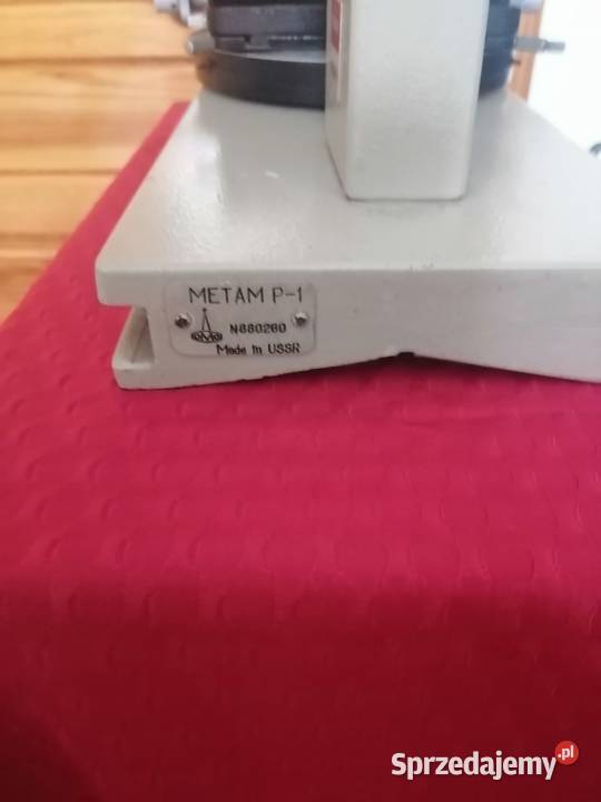 Mikroskop Metalograficzny Metam P 1 Piła