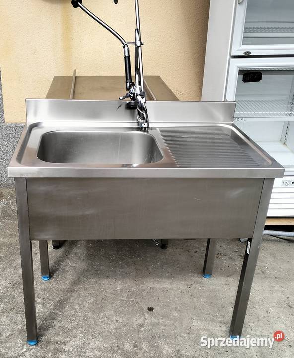 Zlew 1komorowy gastronomiczny 100x60x85 Słupia Kapitulna sprzedam