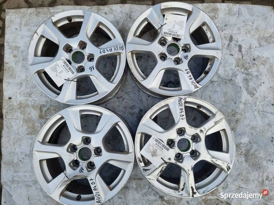 FELGA ALUMINIOWA 16 AUDI A4 B7 6K0601025M Lipno