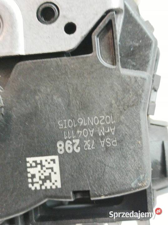 ZAMEK DRZWI TYŁ PRAWY EU PSA732298 Peugeot 3008