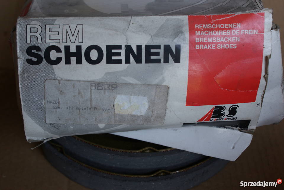 8839 ABS SZCZĘKI HAMULC MAZDA 626 8791 Szczęka Białobrzegi