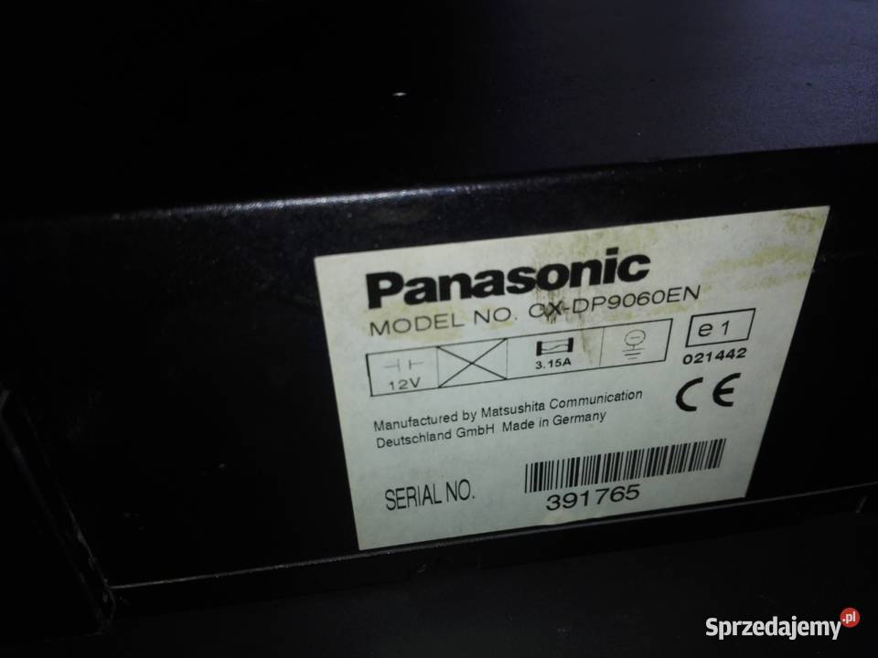 ZMIENIARKA PANASONIC CXDP9060EN AUDI A6 C5 Iława