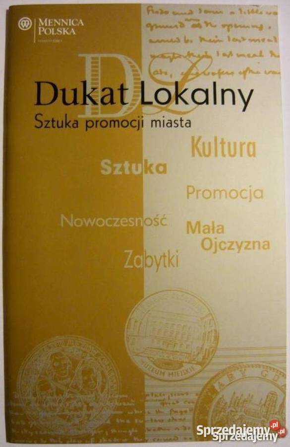 DUKAT LOKALNY SZTUKA PROMOCJI MIASTA FOLDER małopolskie Kraków