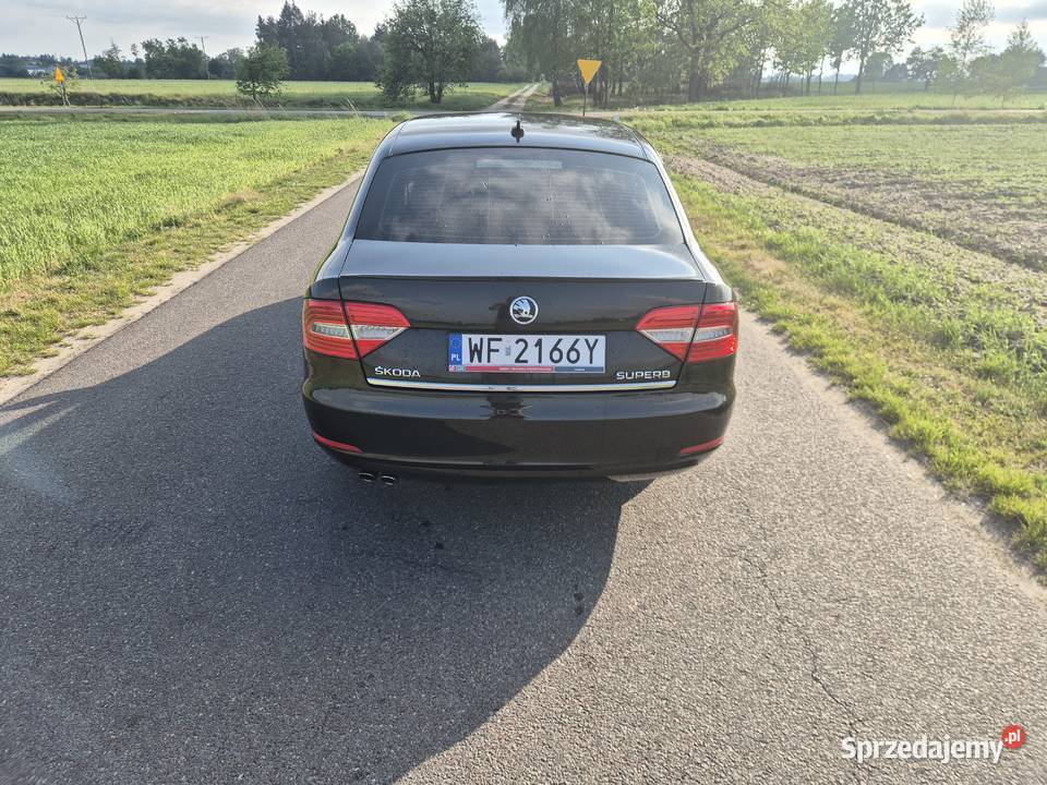 Sprzedam Skodę Superb 20TDI 2014r nieuszkodzony Łomazy