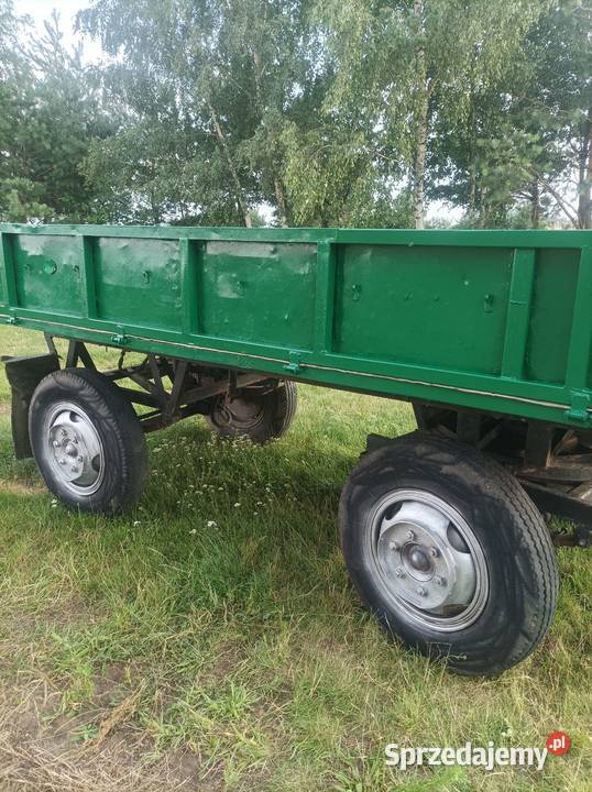 Przyczepa wywrotka nieuszkodzony łódzkie Krośniewice