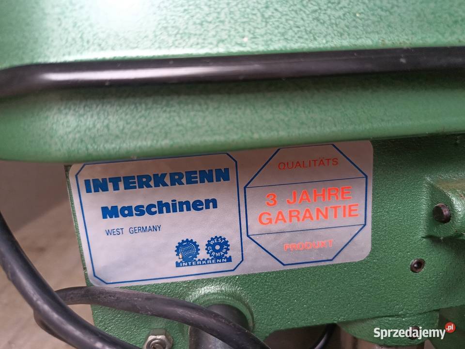 Wiertarki stołowe Interkrenn Maschinen Bartoszyce
