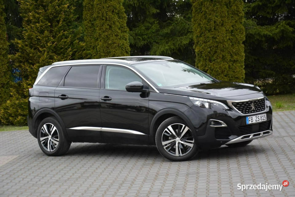 Peugeot 5008 Radar ACC Skóry 7foteli Navi Kamera Ostrów Mazowiecka sprzedam