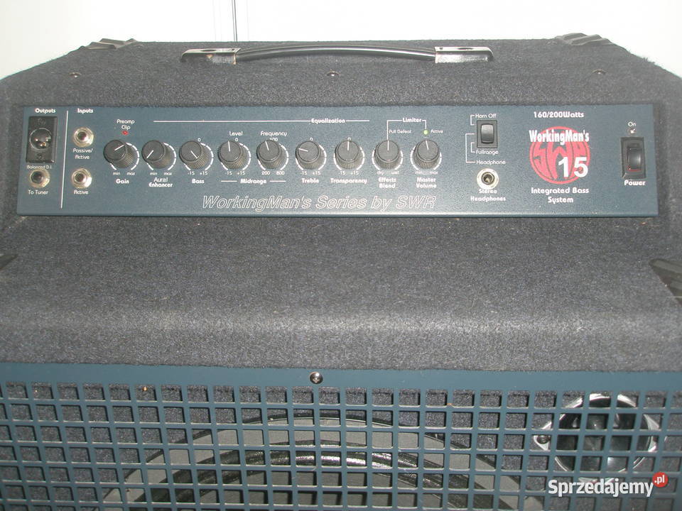 combo basowe WorkingMans 15 made in USA 160W RMS Chełm sprzedam