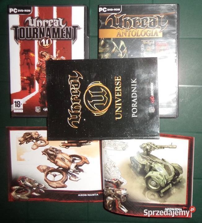 Złota kolekcja Unreal Universe PC DVDTournament Rzeszów