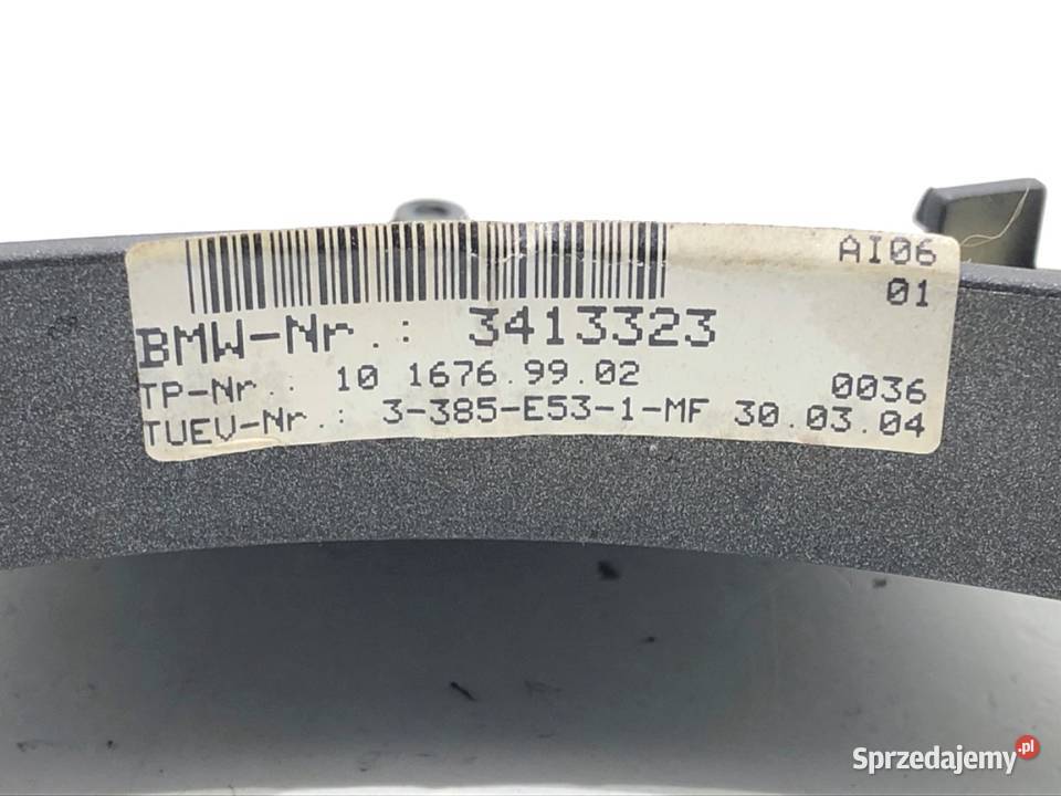 PRZEŁĄCZNIKI KIEROWNICY BMW E83 3413323 0311 osobowe Panele sterowania, przełączniki