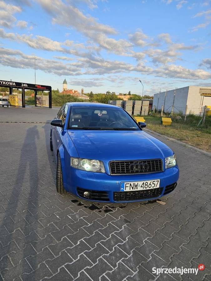 Audi A4 B6 19tdi AVF sprintblue sline biled Nowa Sól