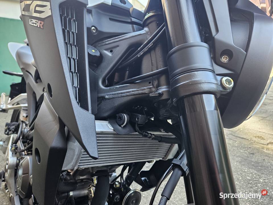 HONDA CB125R 2025 Salon 1 właściciel biała nowa Sosnowiec sprzedam
