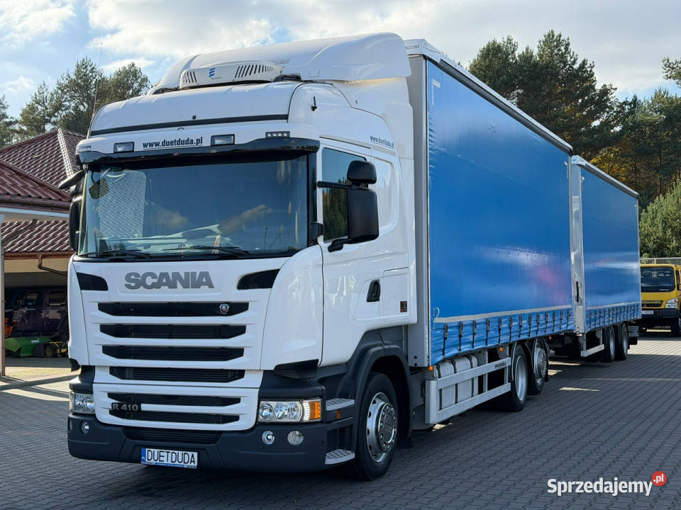 Scania R410 bez EGR Zabudowy Wecon 120m Dach Widełki