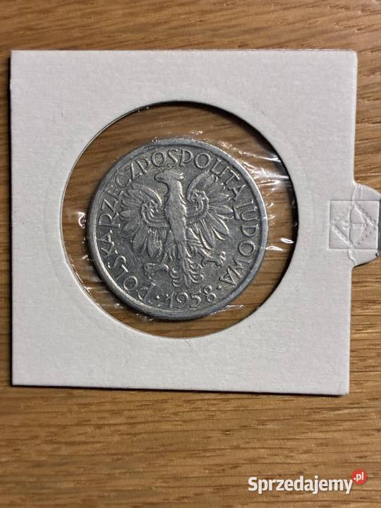 Moneta 2 zl jagoda 1958