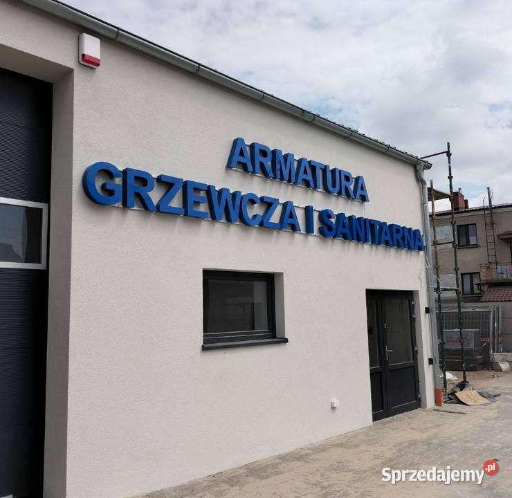 Litery LED podświetlane reklama 3D