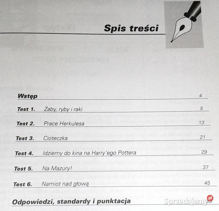 Testomania Testy kompetencyjne szóstoklasitów Pozostałe Chełm