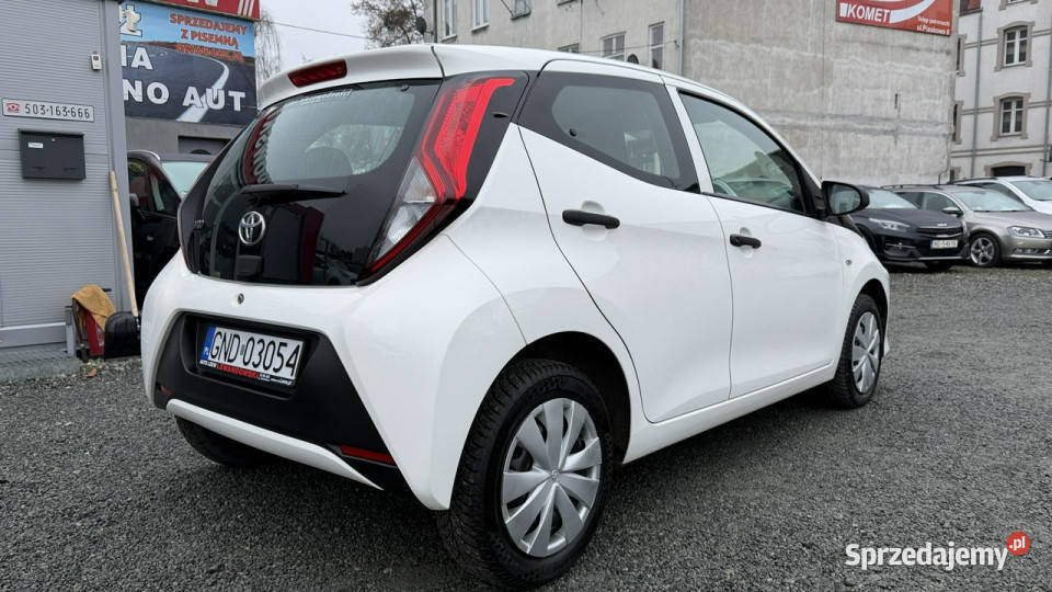 Toyota Aygo Benzyna Salon Polska Zarejestrowany warmińsko-mazurskie Elbląg